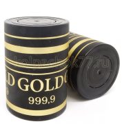 Колпачок водочный "ГУАЛА" 47 мм БРЕНД - черный, GOLD с золотой полосой
